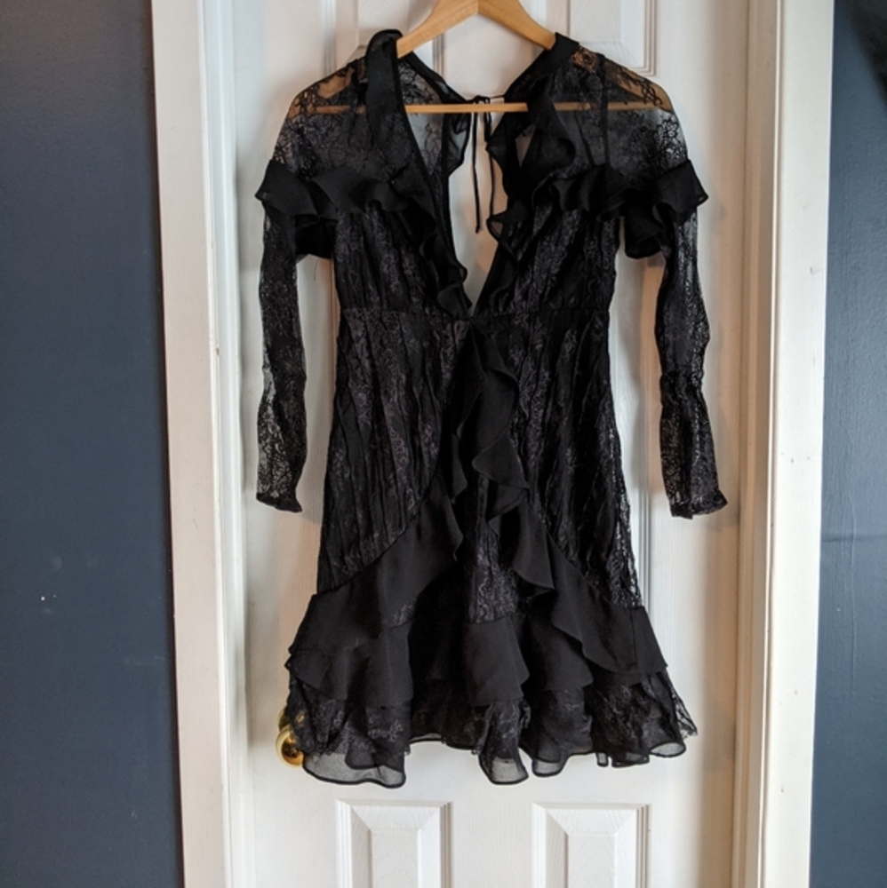 NWT Black For Love and Lemons Daphne Mini